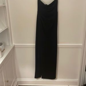 Size small all black lulu full length dress